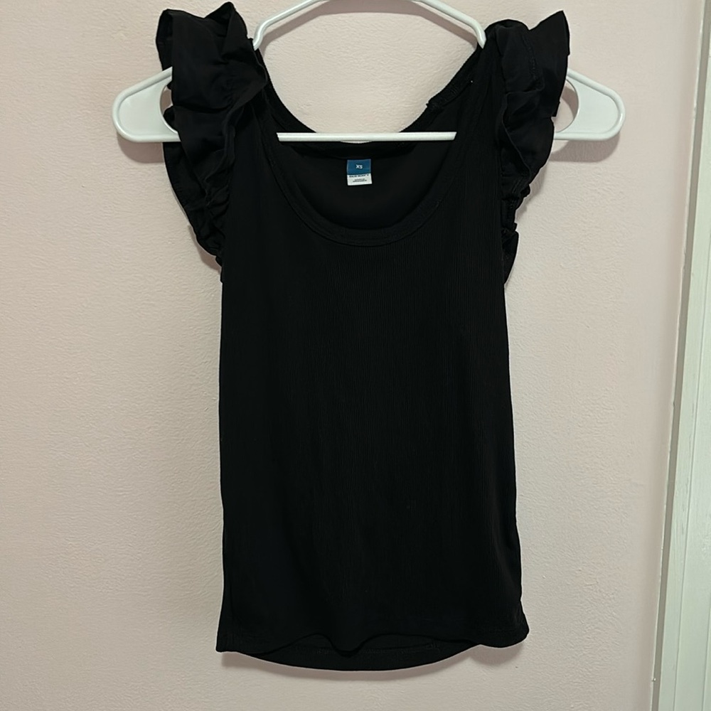 Black Tank ribbed